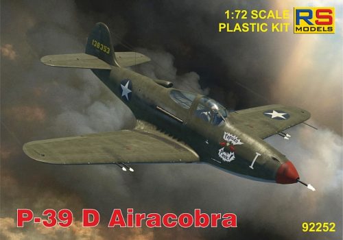 RS Models - Plastikový model letadla 1/72 P-39 D/F/K Airacobra 6 decal v. for USA, USSR