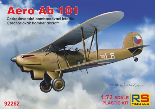 RS Models - Plastikový model letadla 1/72 Aero Ab-101 5 decal v. for Czechslovakia, Luftwaffe