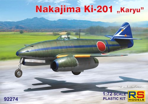 RS Models - 1/72 Nakajima Ki-201 "Karyu" - 3 decal v. for Japan, USA