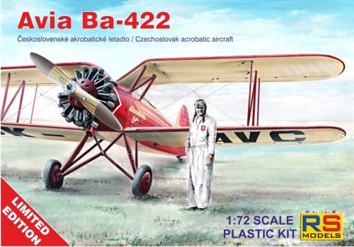 RS Models - 1/72 Avia Ba.422 - 2 decal v. for Czechoslovakia