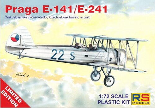 RS Models - 1/72 Praga E-141/E-241 - 2 decal v. for Czechoslovakia