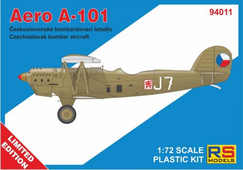 RS Models - 1/72 Aero A-101 - 1 decal v. for Czechoslovakia