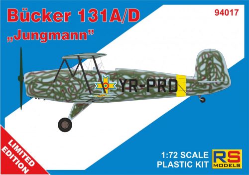 RS Models - 1/72 Bücker Bü-131A/D - RS Models