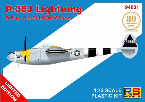 RS Models - 1/72 P-38J-15 " Wrangler"