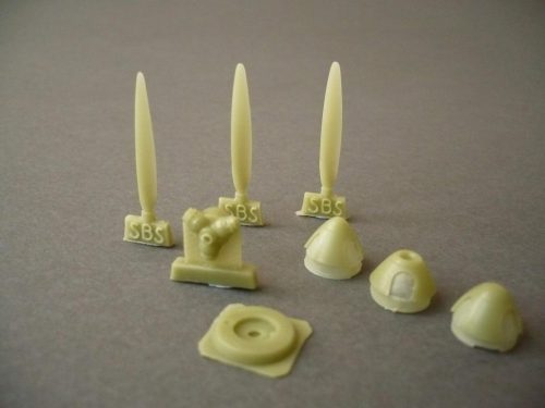 SBS Model - 1/48 Bf-109E Propeller set for Tamiya kit