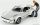 Schuco - Porsche 911 Coupe With Walter Rohrl Figure 1969 White Black