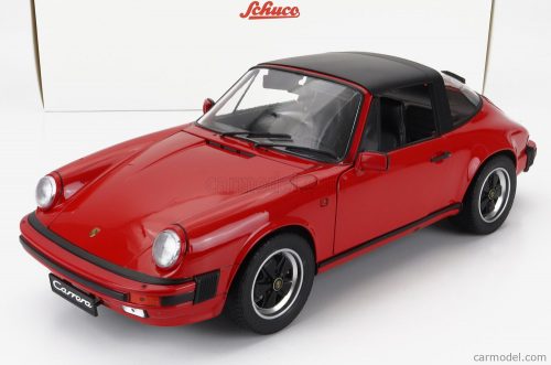 Schuco - Porsche 911 3.2 Carrera Targa Cabriolet 1989 Red