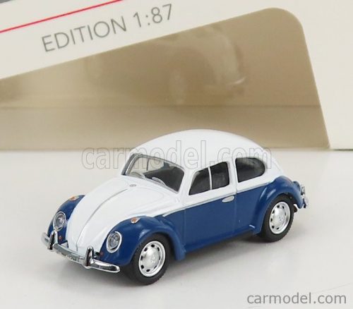 Schuco - Volkswagen Beetle Kafer Maggiolino 1955 White Blue