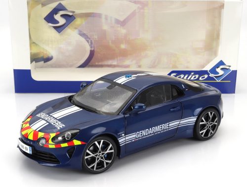 Solido - ALPINE ALPINE A110 GENDARMERIE POLICE COUPE 2023 BLUE