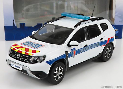 Solido - Dacia Duster Mkii Police Municipale 2019 White Light Blue