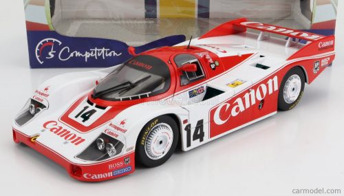 Solido - Porsche 956 Turbo Team Canon Racing N 14 24H Le Mans 1983 J.Palmer - J.Lammers - R.Lloyd Red White