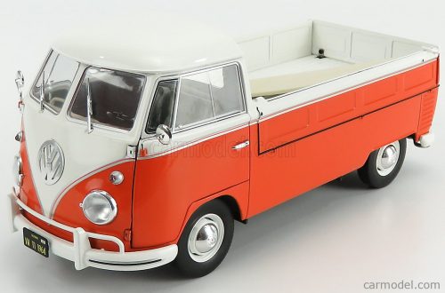 Solido - Volkswagen T1 Pick-Up Open 1950 Orange White