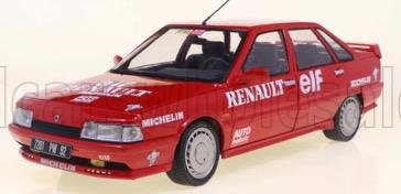 Solido - RENAULT R21 MKI TURBO SPEED RECORD THE VITESSE SUR GLACE 1988 - RECORD ON THE ICE RED