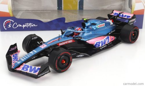 Solido - Renault F1 A522 Team Alpine Bwt N 31 Australian Gp 2022 Esteban Ocon Blue Pink