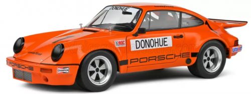 Solido - PORSCHE 911 RS 3.0L COUPE N 1 WINNER IROC DAYTONA 1974 MARK DONOHUE ORANGE