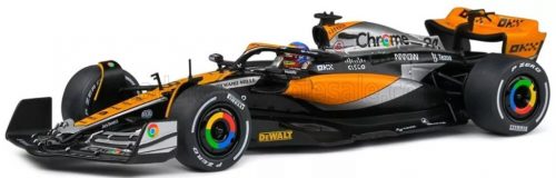 Solido - McLAREN F1  MCL60 TEAM McLAREN N 81 4th BRITISH GP 2023 OSCAR PIASTRI ORANGE BLACK