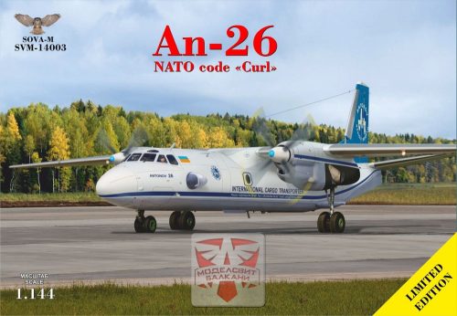 Sova-M - 1/144 AN-26 turboprop transporter (Antonov Airlines)