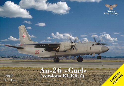 Sova-M - 1/144 AN-26 RT/RR/Z ( USSR/Ukraine/ Czechoslovakia A.F.)