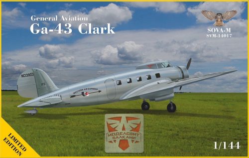 Sova-M - 1/144 GA-43 "Clark"   ( Western Air Express, 2 x Swiss Air )