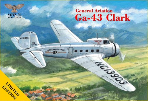 Sova-M - 1/72 GA-43 "Clark" airliner (Western Air Express)