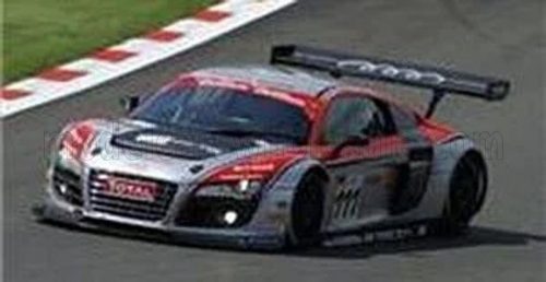 Spark - AUDI R8 LMS TEAM PHOENIX RACING N 111 24h SPA 2009 HENRI MOSER - MARCEL FASSLER - ALEX MARGARITIS - MARC BASSENG SILVER RED