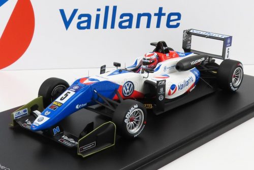 Spark - DALLARA F3 TEAM CARLIN N 5 WORLD CUP MACAU GP 2017 S.FENESTRAZ - CON VETRINA - WITH SHOWCASE WHITE BLUE BLACK