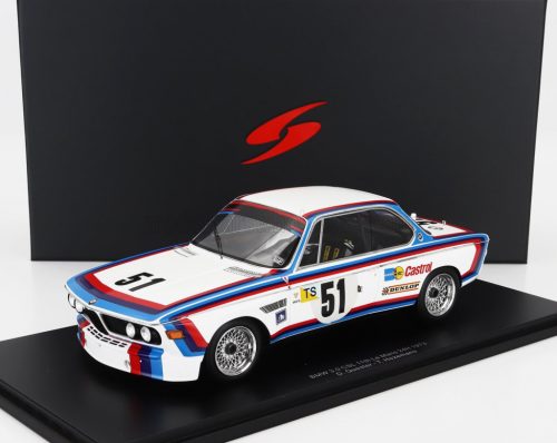 Spark - BMW 3.0 CSL 3.3L S6 TEAM BMW MOTORSPORT N 51 24h LE MANS 1973 T.HEZEMANS - D.QUESTER WHITE BLUE RED