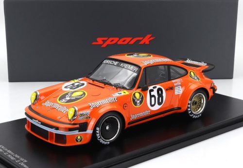 Spark - PORSCHE 911 934 TEAM H.POULAIN JAGERMEISTER N 68 24h LE MANS 1978 H.POULAIN - E.DOREN - G.HOLUP - R.FEITLER ORANGE