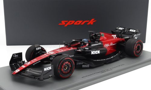 Spark - ALFA ROMEO F1  C43 TEAM STAKE N 77 AUSTRALIAN GP 2023 VALTTERI BOTTAS BLACK RED