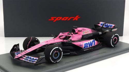 Spark - ALPINE F1  A523 TEAM BWT ALPINE N 31 SEASON 2023 ESTEBAN OCON PINK BLUE