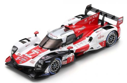 Spark - TOYOTA GR010 3.5L V6 TWIN TURBO HYBRID TEAM GAZOO RACING N 7 24h LE MANS 2023 MIKE CONWAY - KAMUI KOBAYASHI - JOSE MARIA LOPEZ WHITE RED