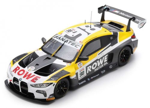 Spark - BMW 4-SERIES M4 GT3 TEAM ROWE RACING N 98 WINNER 24h SPA 2023 PHILIPP ENG - MARCO WITTMANN - NICK YELLOLY WHITE GREY YELLOW