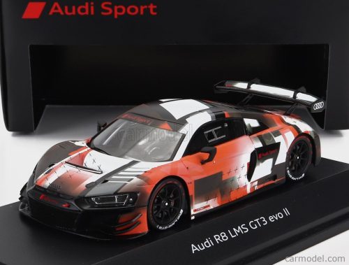 Sparkmodel - Audi R8 Lms Gt3 Evo Ii Presentation 2022 White Red Black