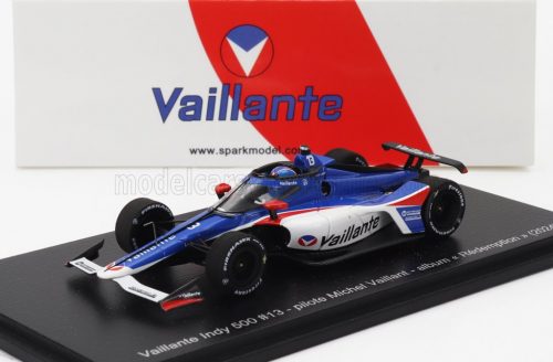 Spark - VAILLANTE INDY 500 N 13 ALBUM REDEMPTION 2024 MICHEL VAILLANT BLUE WHITE