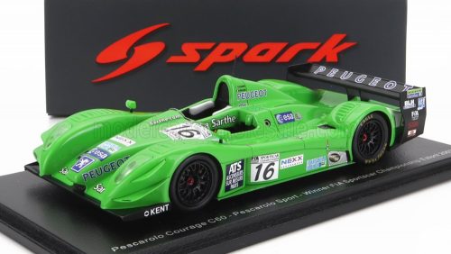 Spark - COURAGE C60 TEAM PESCAROLO SPORT N 16 WINNER FIA SPORTSCAR ESTORIL 2003 J.C.BOUILLON - S.SARRAZIN GREEN