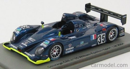 Spark-Model - Courage C65 Aer N 35 William Epsilon Sport Le Mans 2004 Jeannette - Pickering - Deriot Blue Met