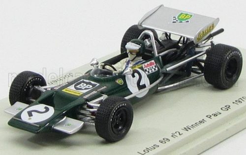 Spark - LOTUS F1  69 N 2 WINNER GP PAU 1970 J.RINDT BLUE