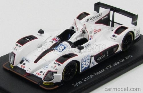 Spark-Model - Zytek Z11Sn Nissan Team Jota N 38 36Th 24H Le Mans 2012 S.Hancock - S.Dolan - H.Kurosawa White Black