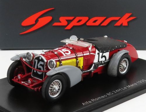 Spark - ALFA ROMEO 8C 2.3L N 15 24h LE MANS 1935 R.SOMMER - R.D'ESTREZ DE SAUGE RED YELLOW