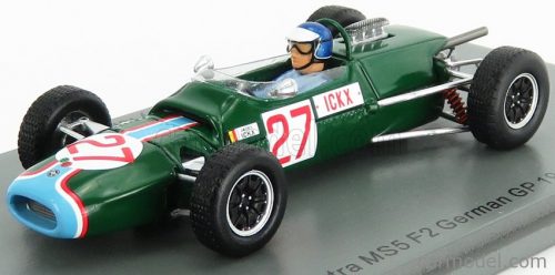 Spark-Model - Matra Simca F1 Ms5 N 27 Germany Gp 1966 J.Icks Green