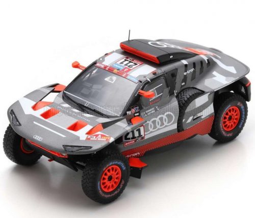 Spark - AUDI Q E-TRON RS TEAM AUDI SPORT N 211 RALLY DAKAR 2023 MATTIAS EKSTROM - EMIL BERGKVIST GREY SILVER BLACK