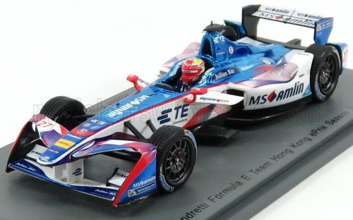 Spark - ANDRETTI FORMULA-E ATEC-02 TEAM ANDRETTI N 27 HONG KONG GP 2016-2017 R.FRIJNS LIGHT BLUE WHITE