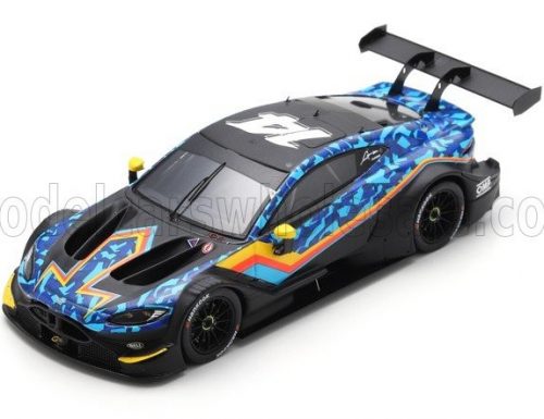 Spark - ASTON MARTIN VANTAGE N 14 TEST CAR DTM SEASON 2023 FERNANDO ALONSO BLUE BLACK