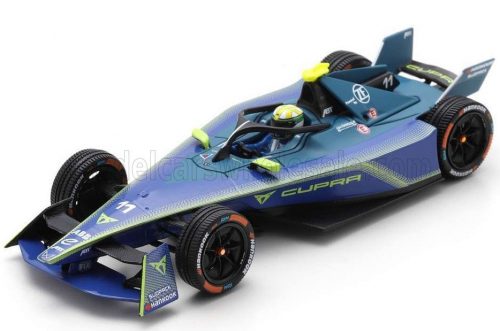 Spark - MAHINDRA FORMULA-E M9 ELECTRO TEAM ABT CUPRA N 11 SEASON 2023-2024 LUCAS DI GRASSI BLUE YELLOW