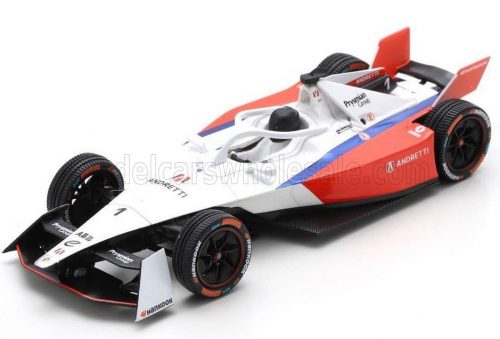 Spark - PORSCHE FORMULA-E 99X ELCTRIC TEAM ANDRETTI N 1 SEASON 2023-2024 JAKE DENNIS WHITE RED BLACK