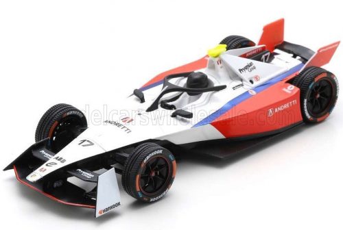 Spark - PORSCHE FORMULA-E 99X ELCTRIC TEAM ANDRETTI N 17 SEASON 2023-2024 NORMAN NATO WHITE RED BLACK