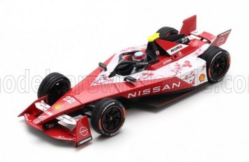 Spark - NISSAN FORMULA-E E-4ORCE 04 TEAM NISSAN N 22 SEASON 2023-2024 OLIVER ROWLAND RED WHITE