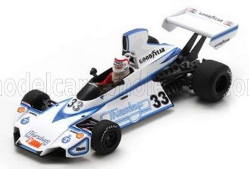 Spark - BRABHAM F1  BT44B N 33 RACE OF CHAMPION 1976 P.NEVE WHITE LIGHT BLUE