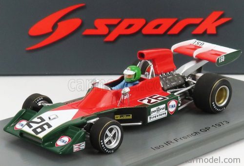 Spark-Model - Iso Rivolta F1 Ir N 26 French Gp 1973 H.Pescarolo Green Red