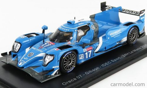 Spark-Model - Oreca 07 Gibson Team Idec Sport Racing N 17 15Th 24H Le Mans 2020 J.Kennard - P.Pillet - K.Tilley Blue